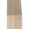 Ekena Millwork 4"W x 8"D x 8"H Imperial Rough Sawn Knee Brace, Douglas Fir BRC04X08X08IMP00RDF - alternate 3